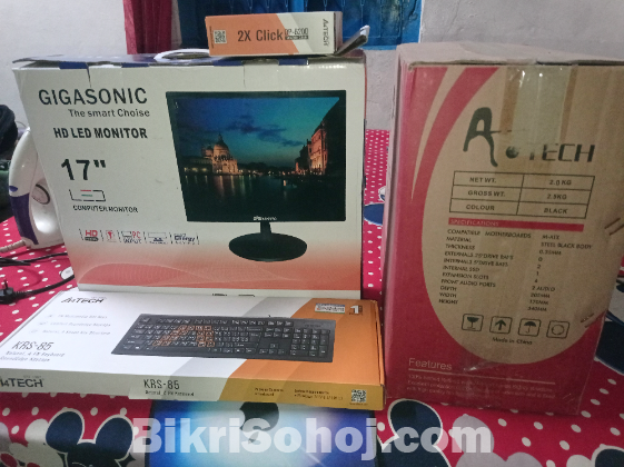 সম্পূর্ণ নতুন ইনটেক ডেস্কটপ কম্পিউটার  core i 5 6 gen